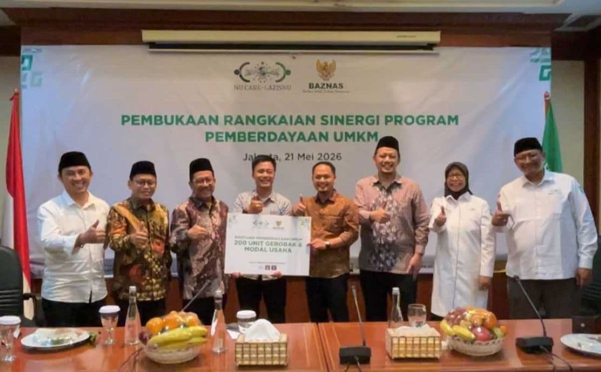 NU Care-LAZISNU dan Baznas Luncurkan Sinergi Program Pemberdayaan UMKM, Jangkau 4 Provinsi